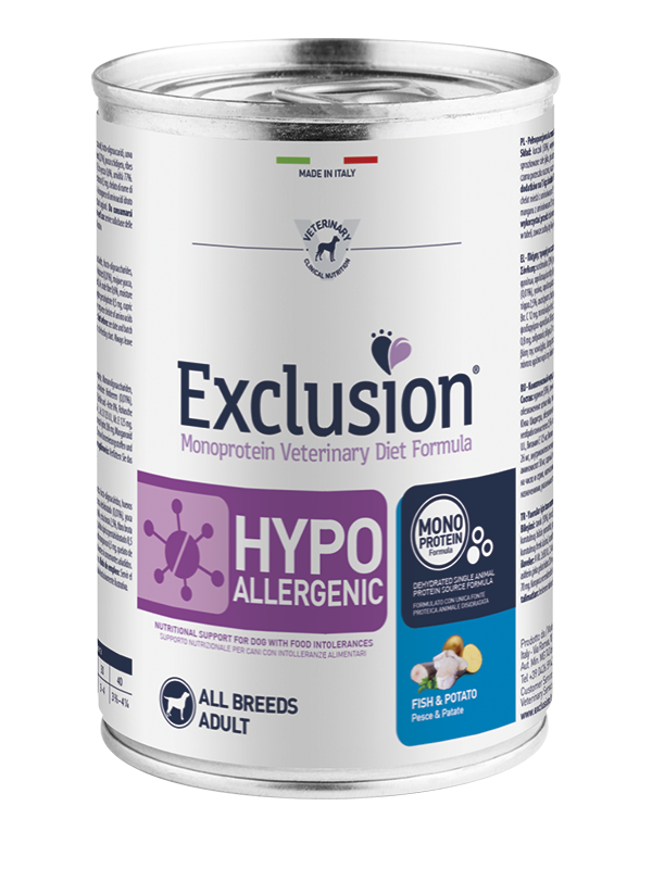 HYPOALLERGENIC<br>FISH & POTATO ALL BREEDS