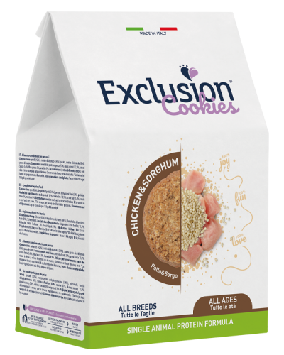 COOKIES MONOPROTEIN<br>CHICKEN AND SORGHUM ALL AGES AND BREEDS